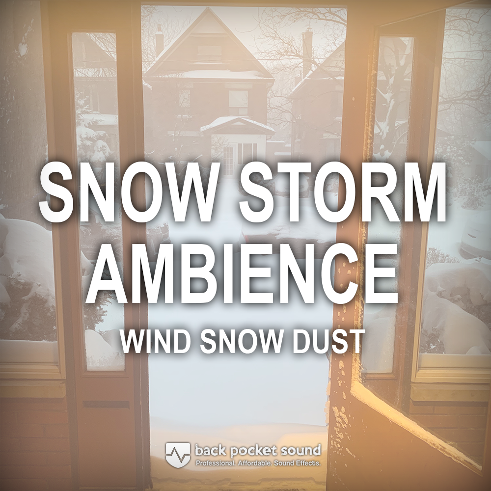 Snow Storm Ambience - Free Sound Effect