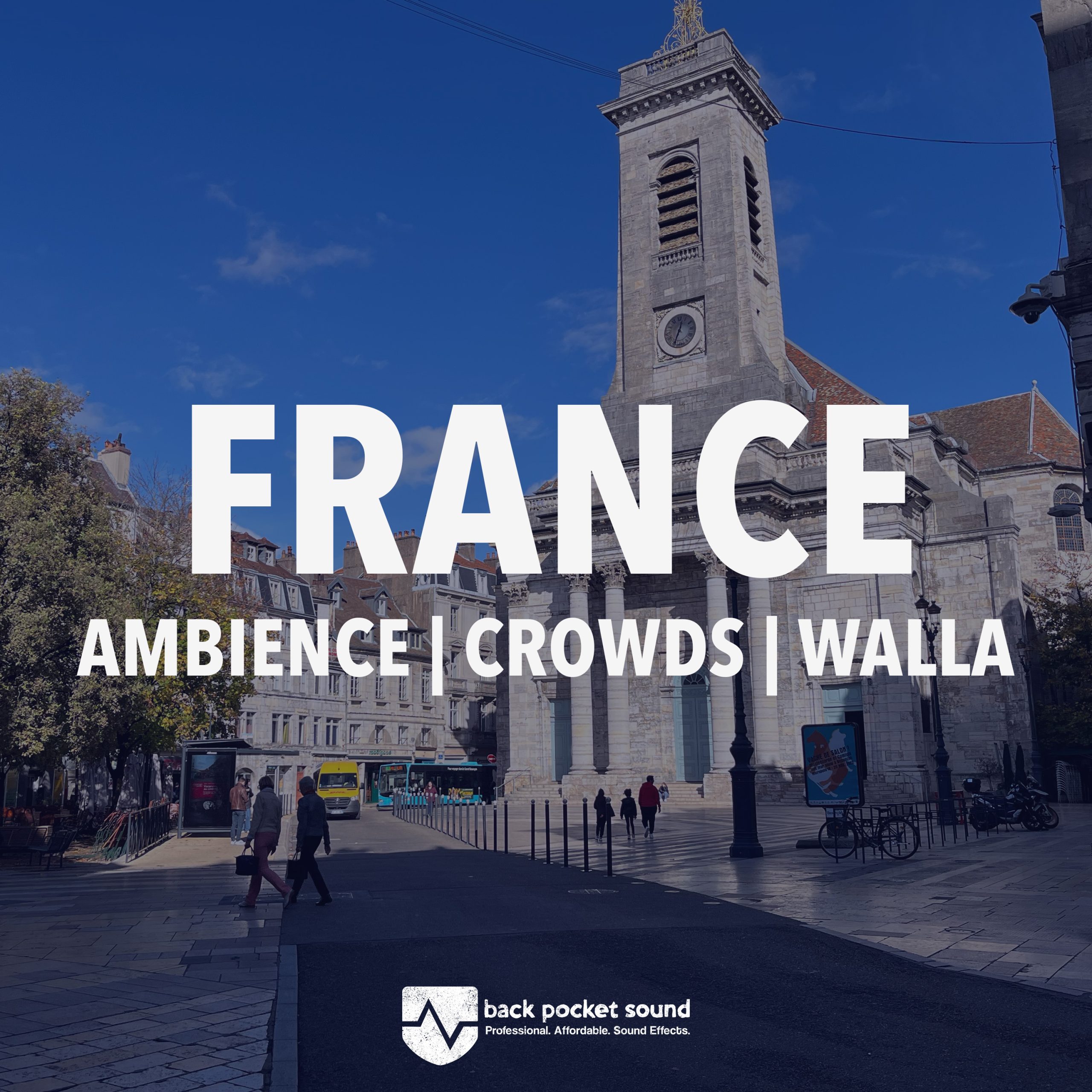 Back Pocket Sound France Ambience Crowds Walla - FREE SFX